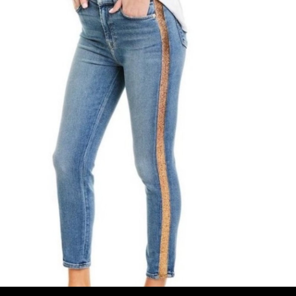 NWT 7 for all mankind high waisted skinny j